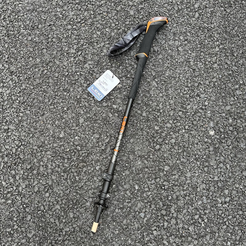 LEKI德國鋁合金徒步登山杖減震外鎖昆布 馬卡魯 克瑞西達多款 馬卡魯細桿新款一支 （6522