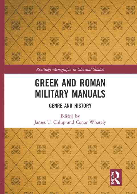 预售 按需印刷 greek and roman military manuals