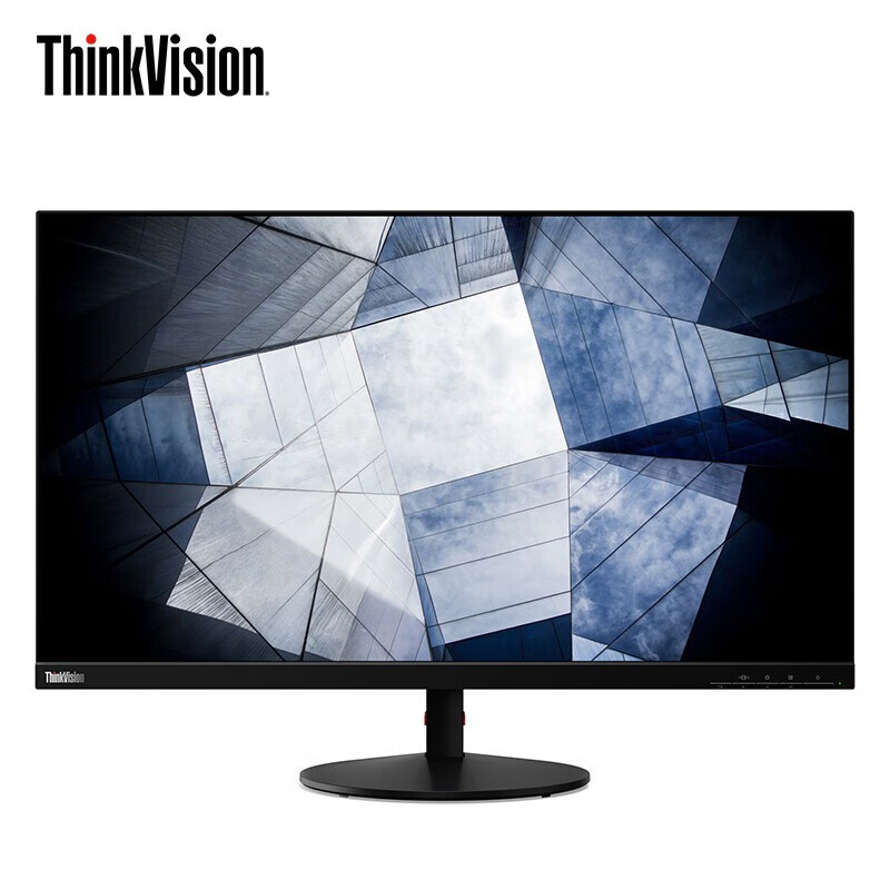 联想（ThinkVision）28英寸 4K/UHD IPS屏 原生滤蓝光 支持壁挂 液晶电脑显示器（HDMI/DP接口）S28u