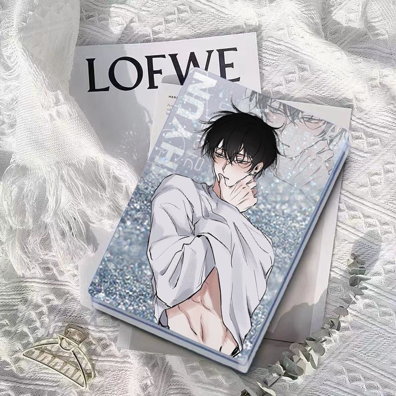 吕太洲金懿玄韩漫水边之夜流沙麻将卡通周边学生礼物摆件送男女生