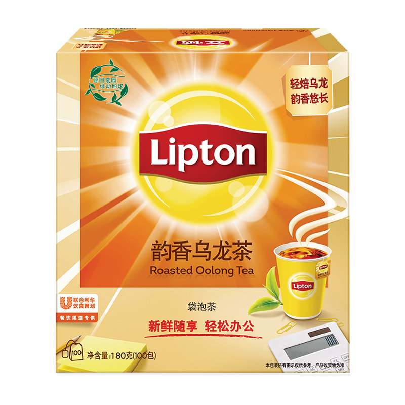 Lipton 立顿 韵香乌龙茶 1.8g*100包