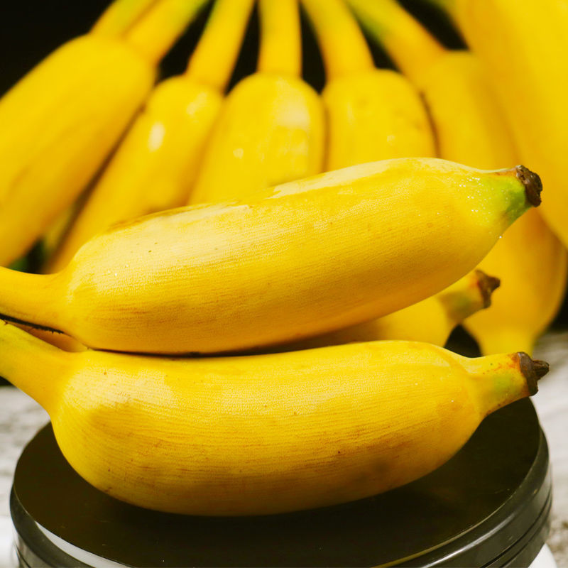 【精选S级】广西小米蕉青香蕉苹果芭蕉薄皮新鲜批发孕妇水果整箱1/2/5/10斤 5斤