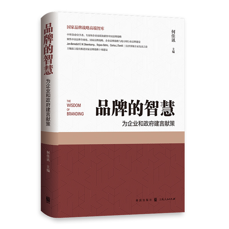 品牌的智慧——为企业和政府建言献策