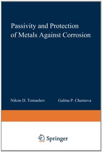 预订 passivity and protection of metals against corrosion