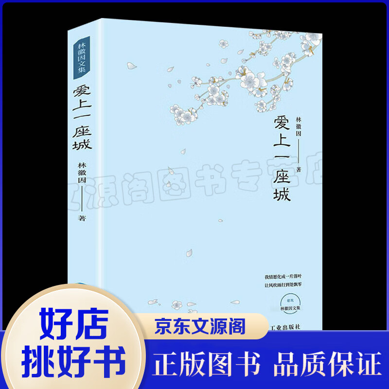 林徽因作品 爱上一座城 一代才女林徽因百年经典全收录 名人传记当代现代散文经典青春文学小说书籍