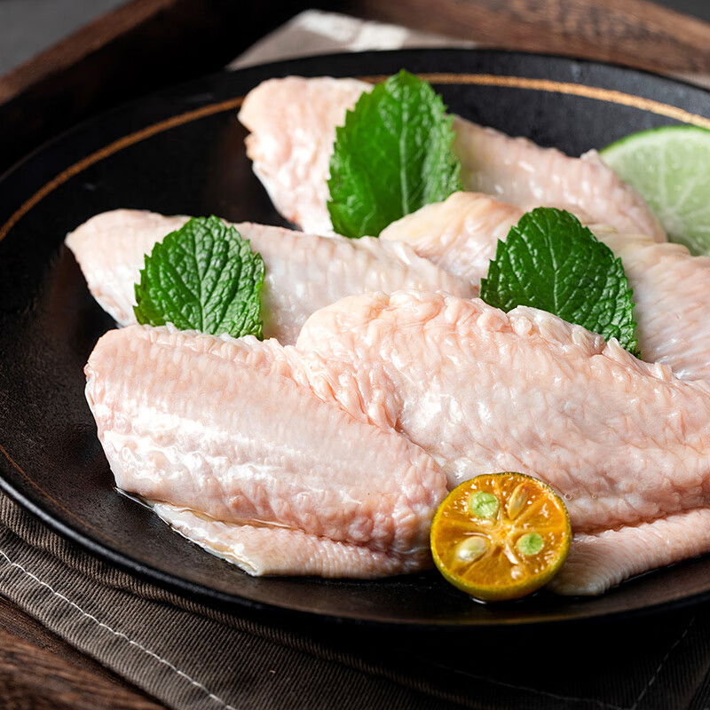 【抢!109选3件】大用生鲜烧烤食材 鸡翅中500g/袋 可乐鸡翅 烧烤食材