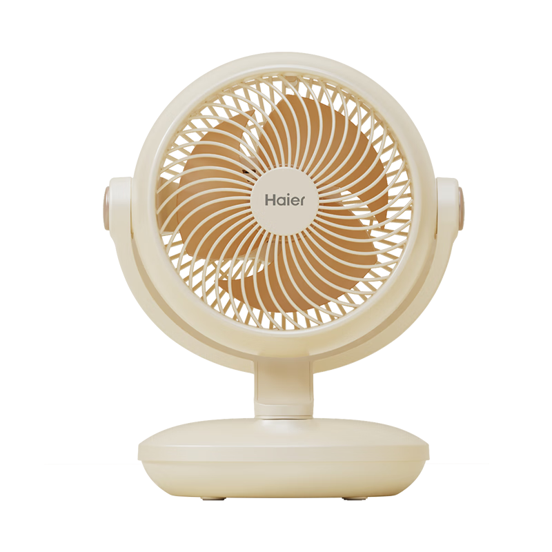 海爾（Haier）空氣循環(huán)扇臺式桌面風(fēng)扇家用渦輪換氣扇節(jié)能循環(huán)對流風(fēng)扇大風(fēng)量電風(fēng)扇搖頭輕音電扇 HFX-Y2050A
