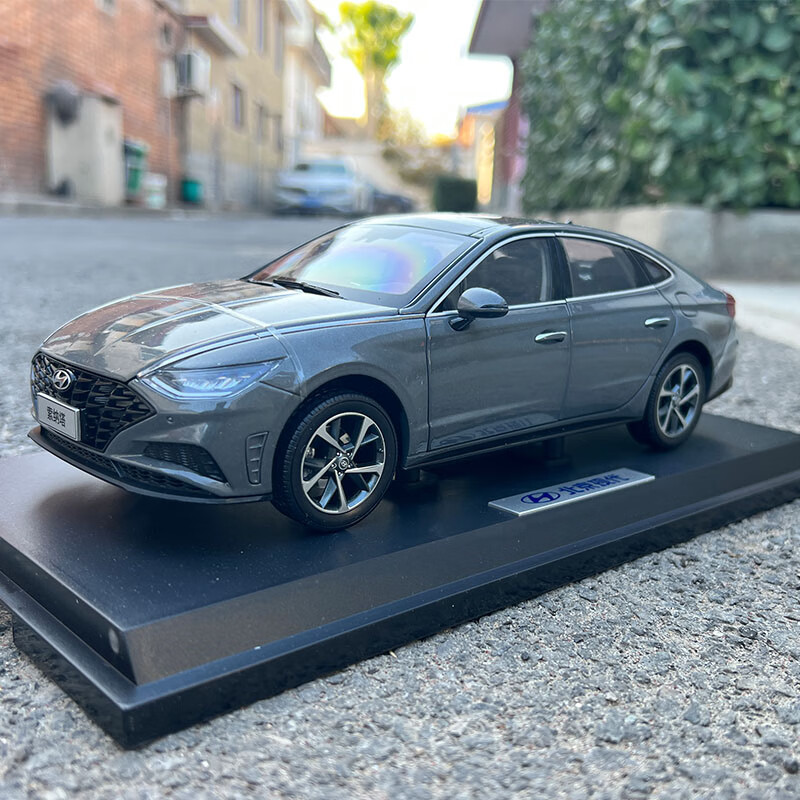 joymine1:18原厂汽车模型 北京现代索纳塔十代 mk10 仿真合金收藏展示