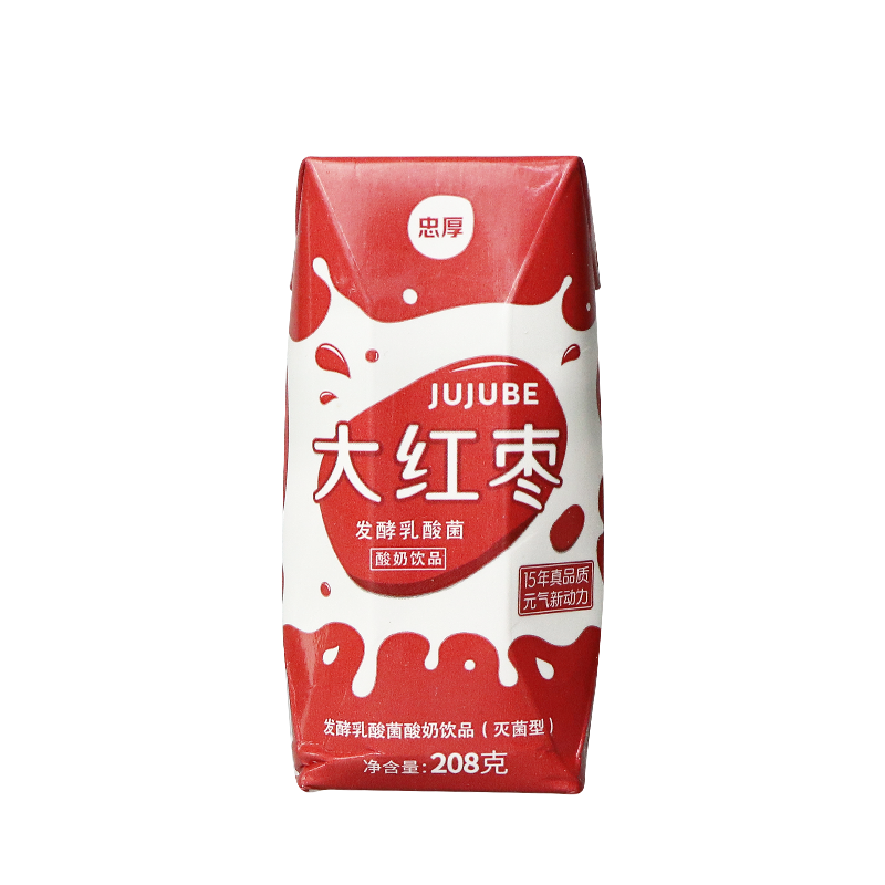 忠厚乳业大红枣发酵乳酸菌酸奶价格变化趋势|怎么看牛奶乳品商品的历史价格