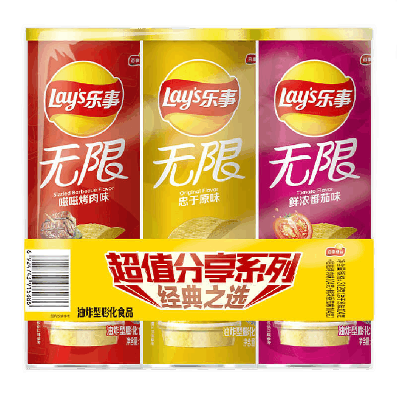 ���ڲ��������£�Lay's��������Ƭ������312g��ԭζ+����+���ѣ���������ʳʳƷ ��ԭζ+����+���ѡ�