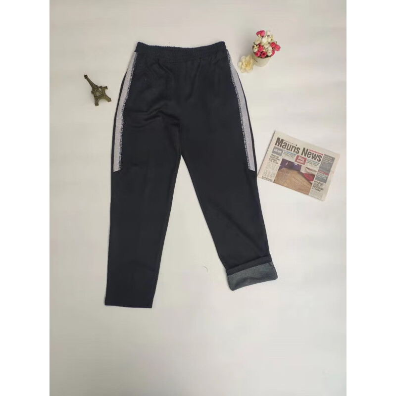 乔庭石家庄二中校服 秋季校服裤子润德南北校区加绒2中夏季灰条裤锦棉