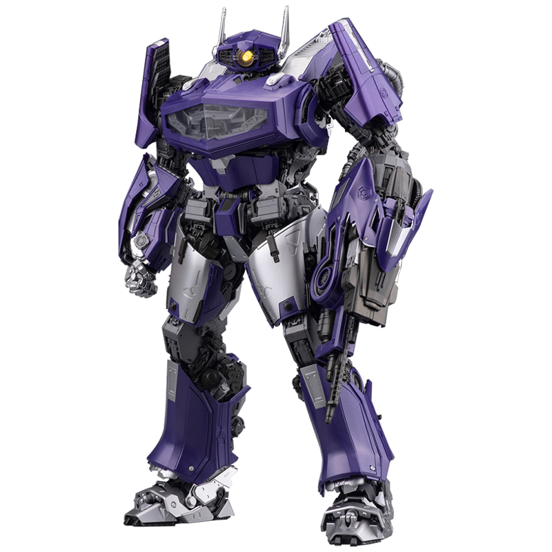 拼装模型 變形金剛 汽车机器人玩具 男生圣诞礼物 【现货】震荡波