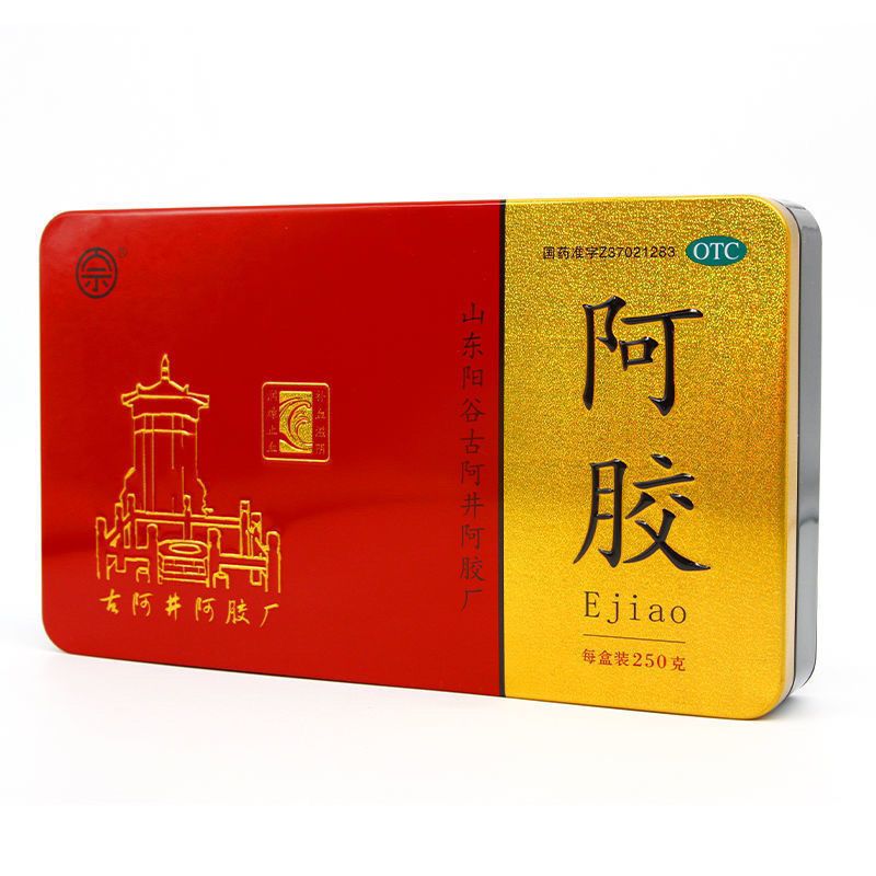 山东古井阿胶:铁盒装 250克 1盒