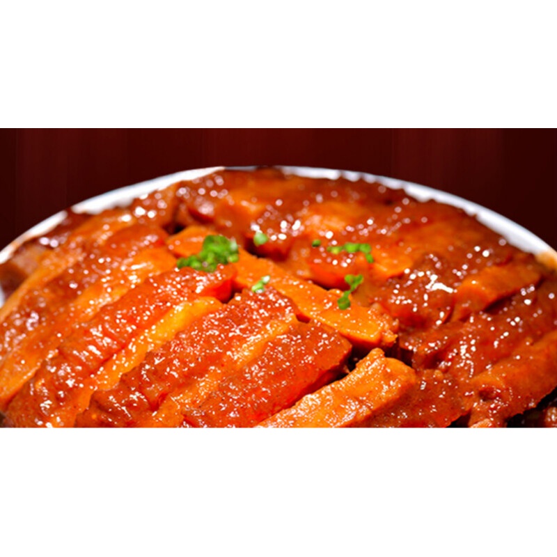 虎钢馋芋头扣肉700g  单扣 广西贺州特产 黄田扣肉红烧虎皮 加热即食