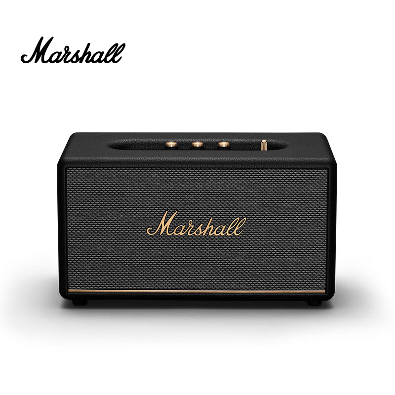 MARSHALL(马歇尔)STANMORE III 音箱3代无线蓝牙摇滚家用重低音音响 黑色