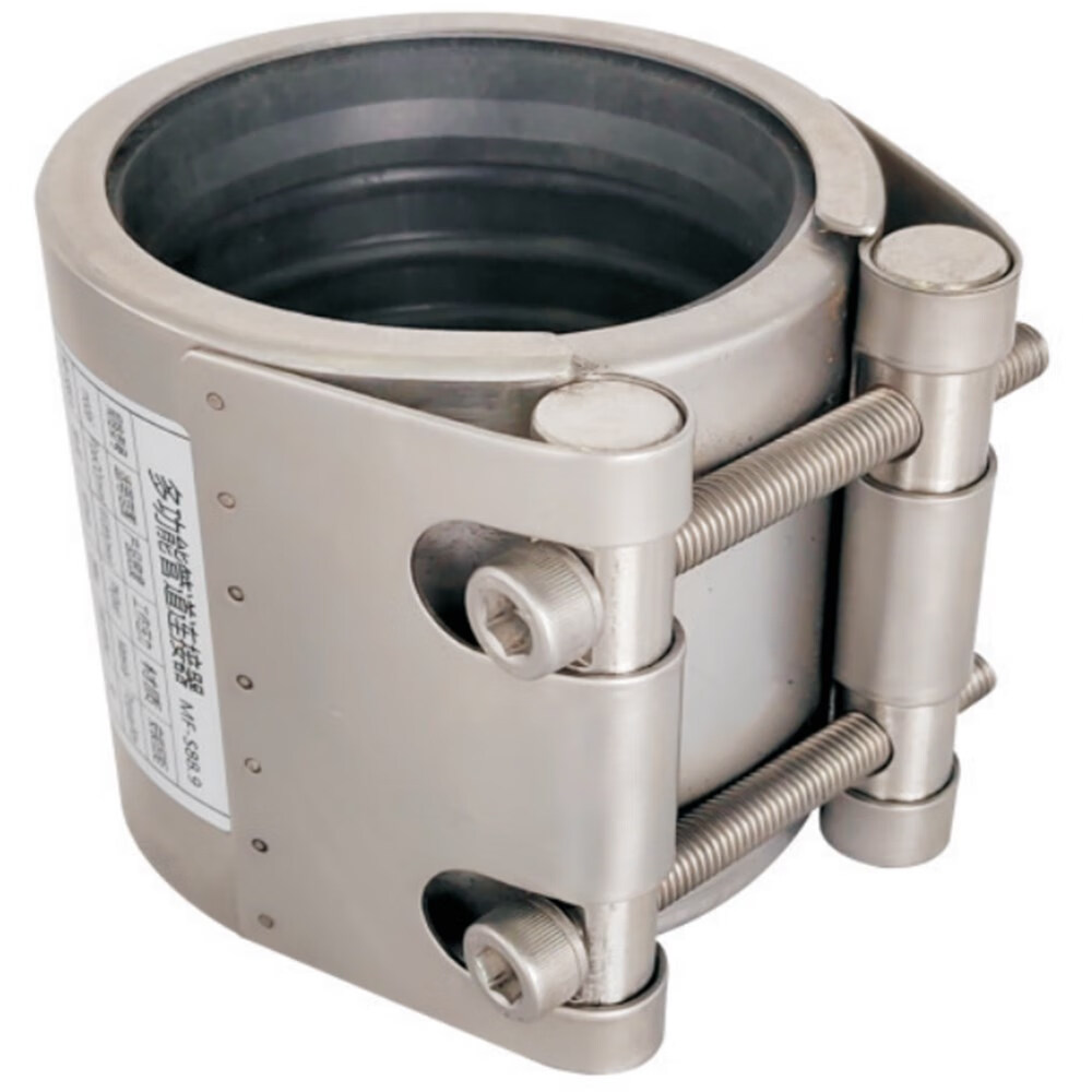 鸿灿佳卓304不锈钢多功能快速管道连接修补器船用管联夹管卡抱箍免焊