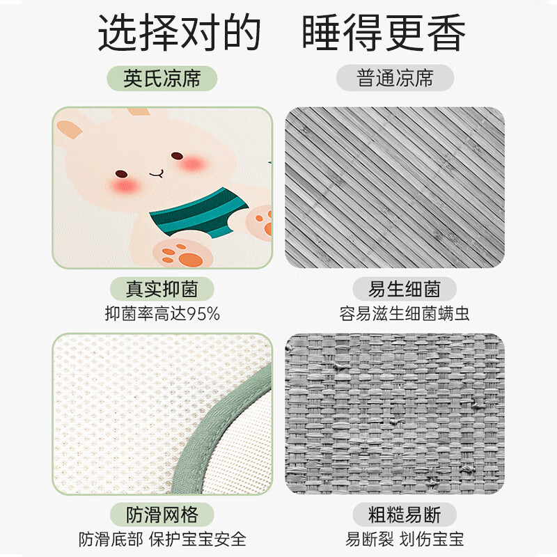 2025年儿童床凉席品牌排名前十名，这10款透气舒适，夏季必备清凉
