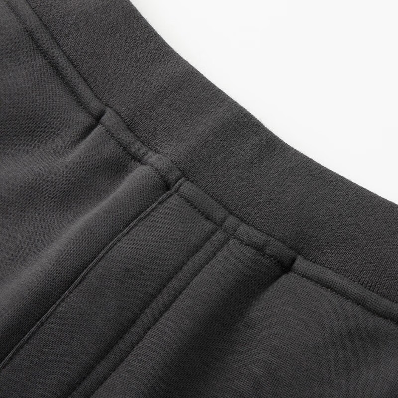 哈吉斯（HAZZYS）品牌童装男童长裤秋新品透气舒适吸汗简约休闲百搭针织长裤 暗石灰 145