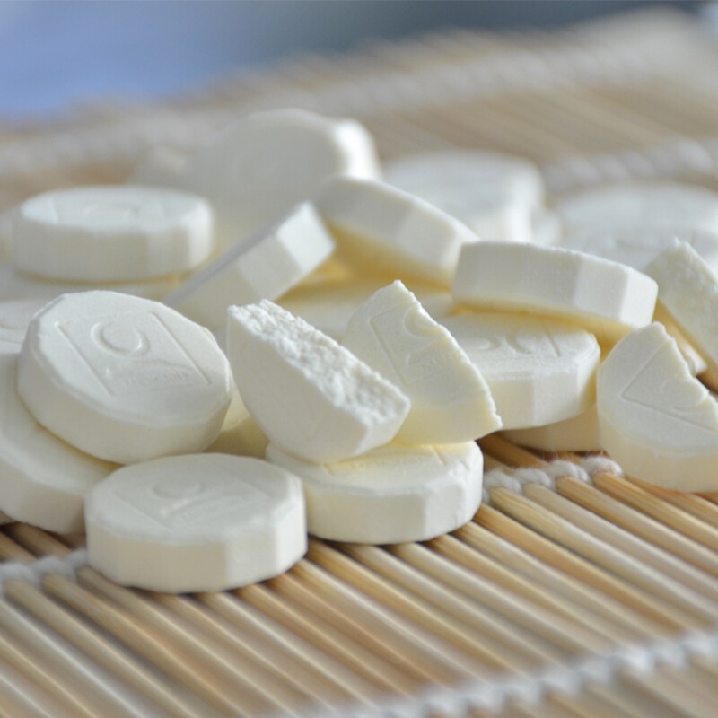 蒙牛 牛奶片 高钙干吃奶片内蒙古奶片奶贝儿童牛奶片办公室零食 80片