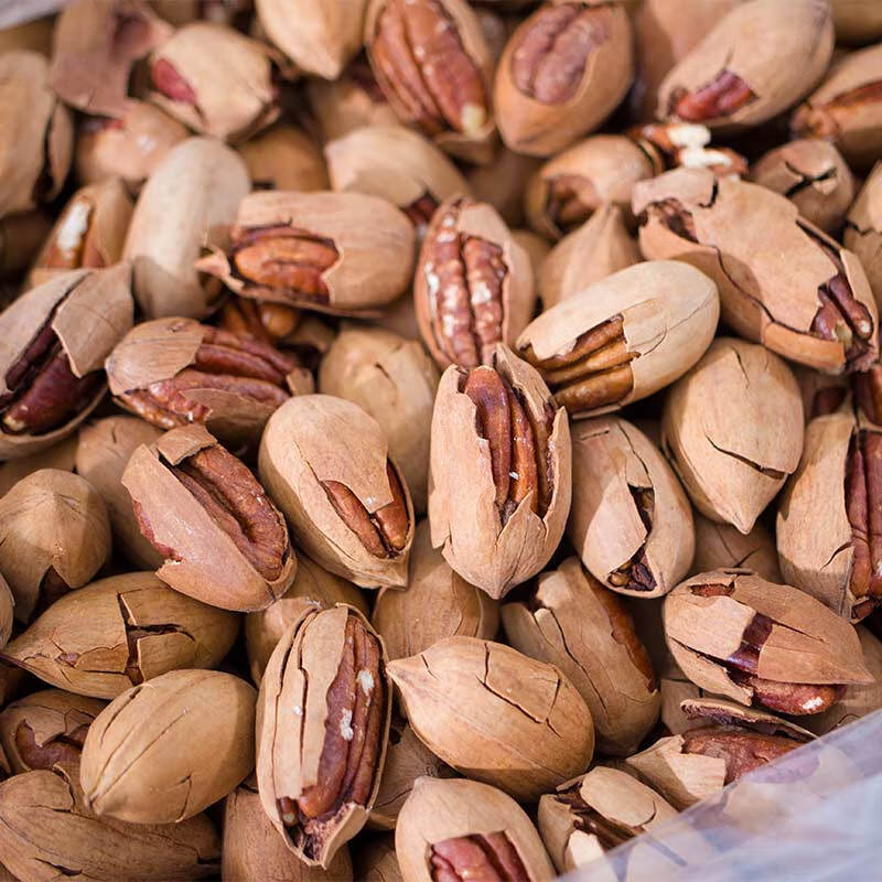 奥睿辰特好剥碧根果长寿果坚果散装500g袋装草本味干果核桃零食孕妇5