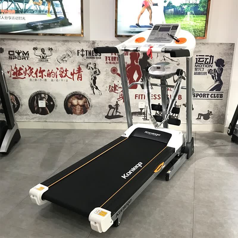 康乐佳多功能电动跑步机k642e-1时尚家用有氧运动跑步机可折叠 多功能