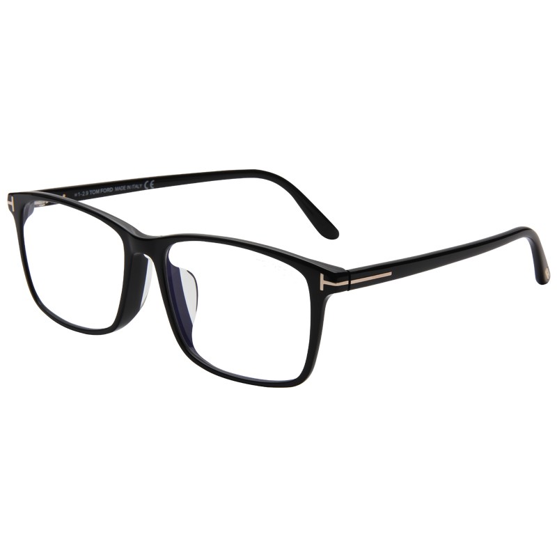 汤姆福特 TOM FORD 男女款黑色镜框光学眼镜框眼镜架 TF5584-D-B 001 58MM+蔡司佳锐镜片1.67（1000度以内）