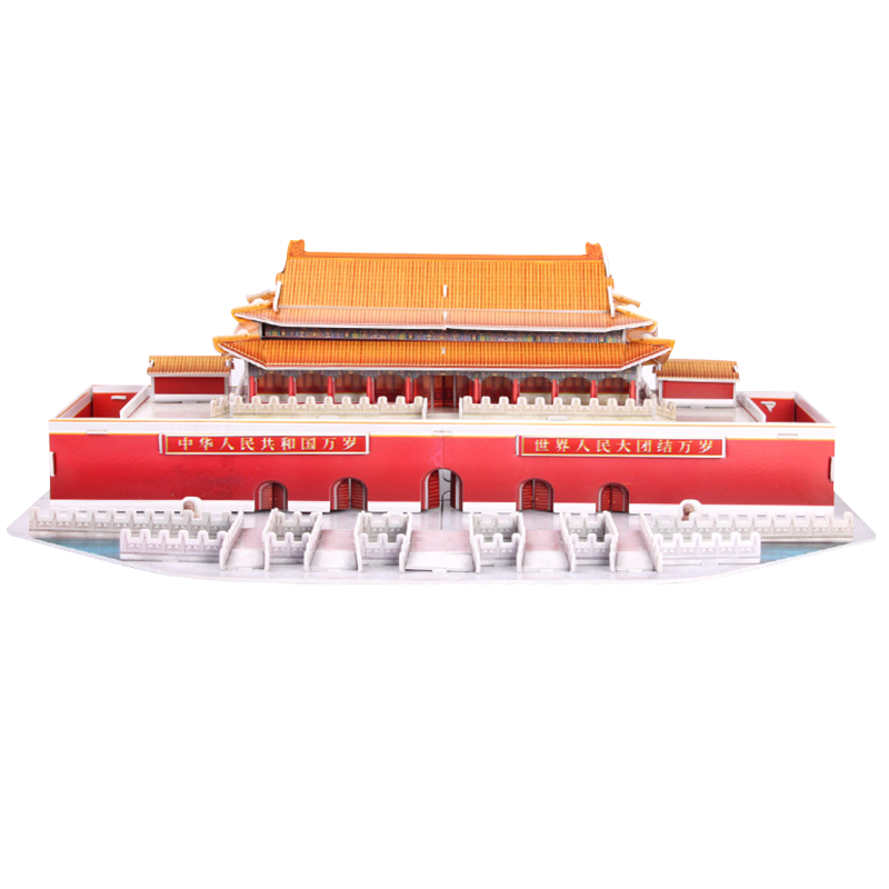 ������ 3d����ƴͼ�����찲��ƴװ��߶�ͯģ�ͻ�ľ��ͯ������Ҿ�װ�� 59Ԫ