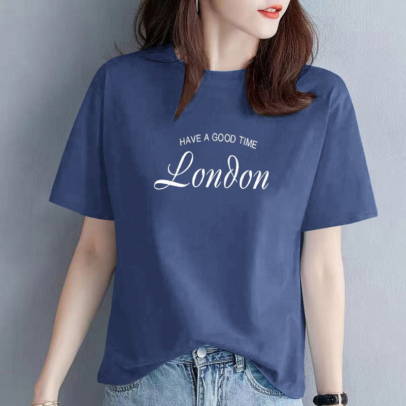 t恤女2024夏季新款韩版宽松百搭显瘦胖休闲体恤女上衣女 短袖(款式