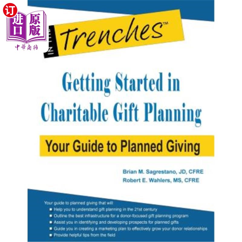 started in charitable gift planning: your guide to planned giv