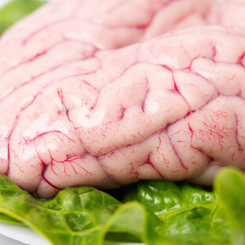 双汇国产猪脑600g冷冻免洗生鲜猪脑熟食猪脑花火锅烧烤食材涮锅食材