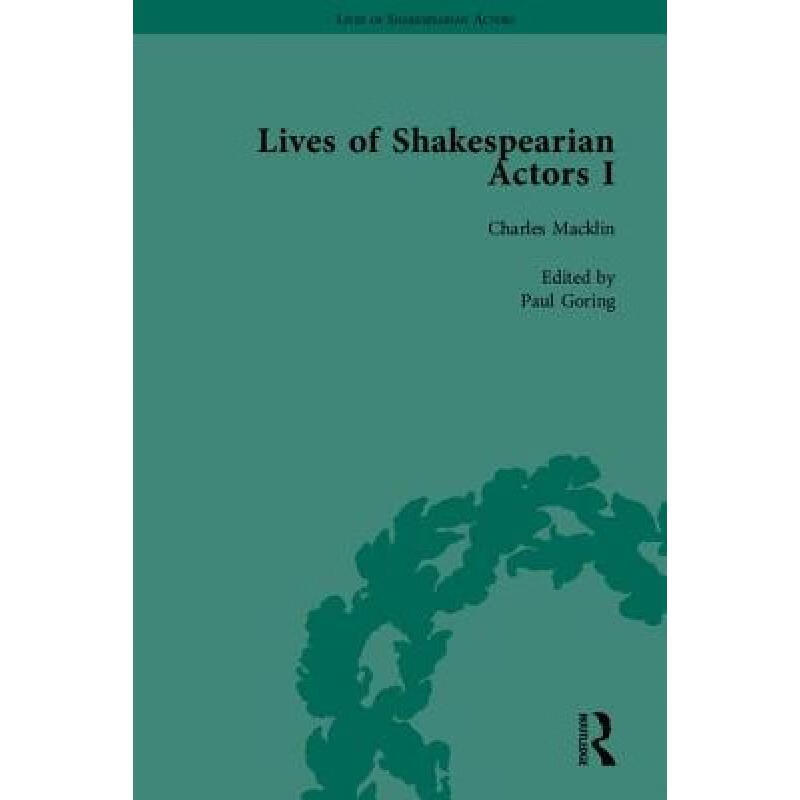 预订 lives of shakespearian actors: pt. i