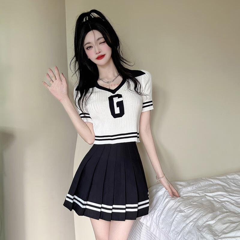 铭汇通啦啦操队服世界足球杯性感啦啦队演出服拉拉装女套装女团酒吧