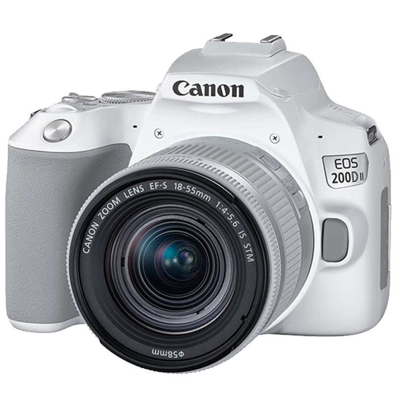 Canon ����200d�������ŵ����������vlog�����������Ƶֱ����� EOS 200D II(18-55mm)�� ��������Ϣ�� �ٷ����䡾�����ڴ濨��� �Ƽ������ײ͡�