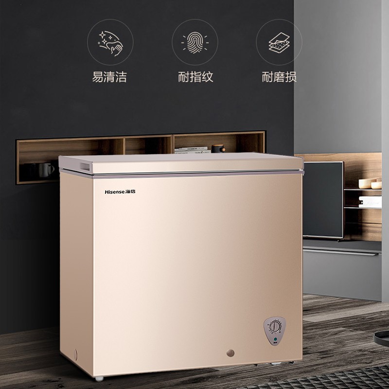 冷柜-冰吧海信145升冷藏冷冻转换冰柜顶开门家用小冷柜评测哪款功能更好,质量值得入手吗？