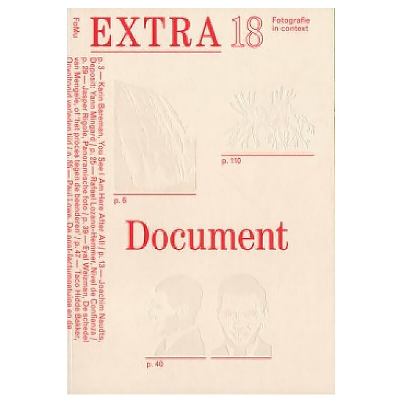 【包邮】【订阅】extra: fotografie in context 摄影杂志 荷兰荷兰文