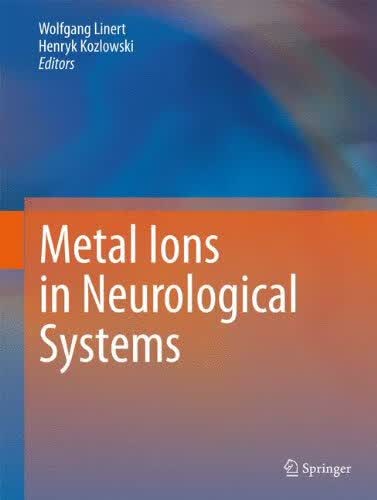 预订 Metal Ions in Neurological Systems