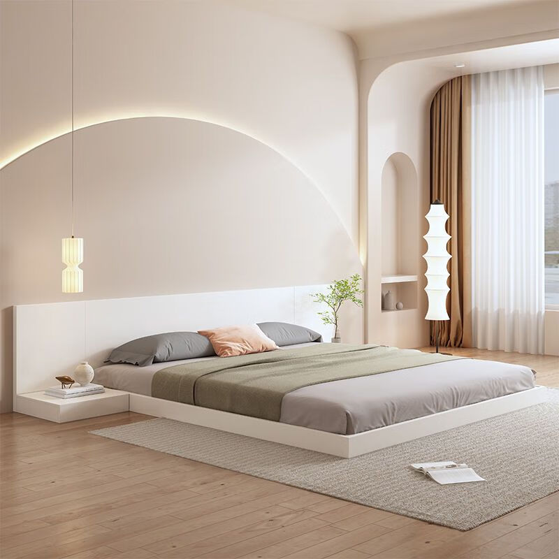 8m1.2米单双人床阁楼出租房板式矮床 单床 1500mm*2000mm_框架结构