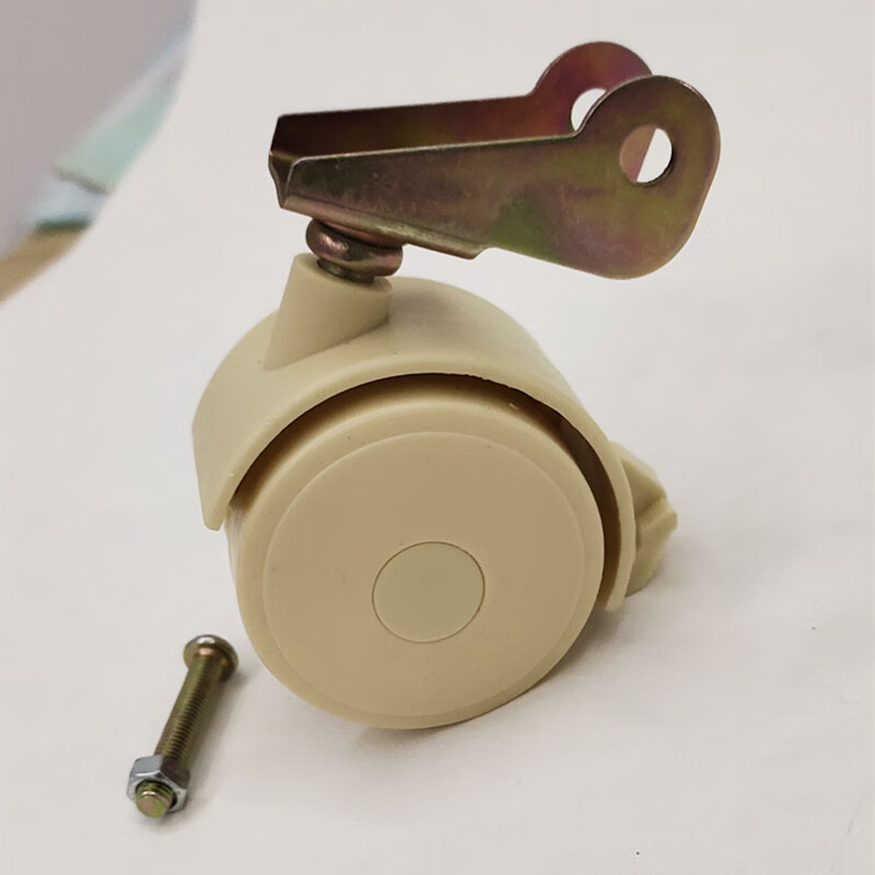 叽哩哇啦婴儿床万向轮轮子宝宝床脚轮儿童床配件轮轱辘p型翻转轮上