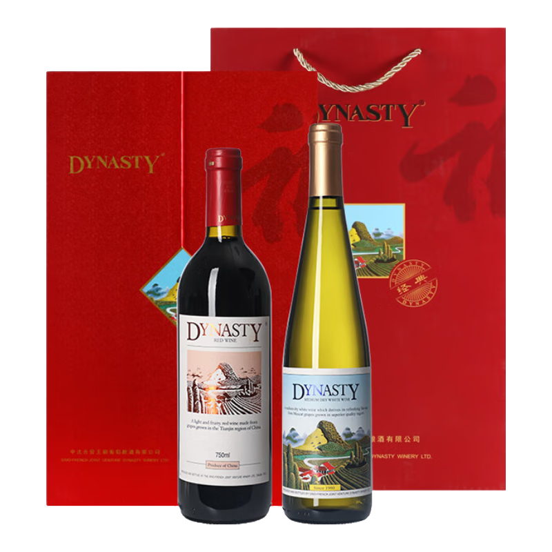 ������DYNASTY����������������ɺ����Ѿƺ�ƻ����������װ750ml*2ƿ 82Ԫ