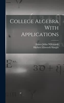 预订 College Algebra With Applications