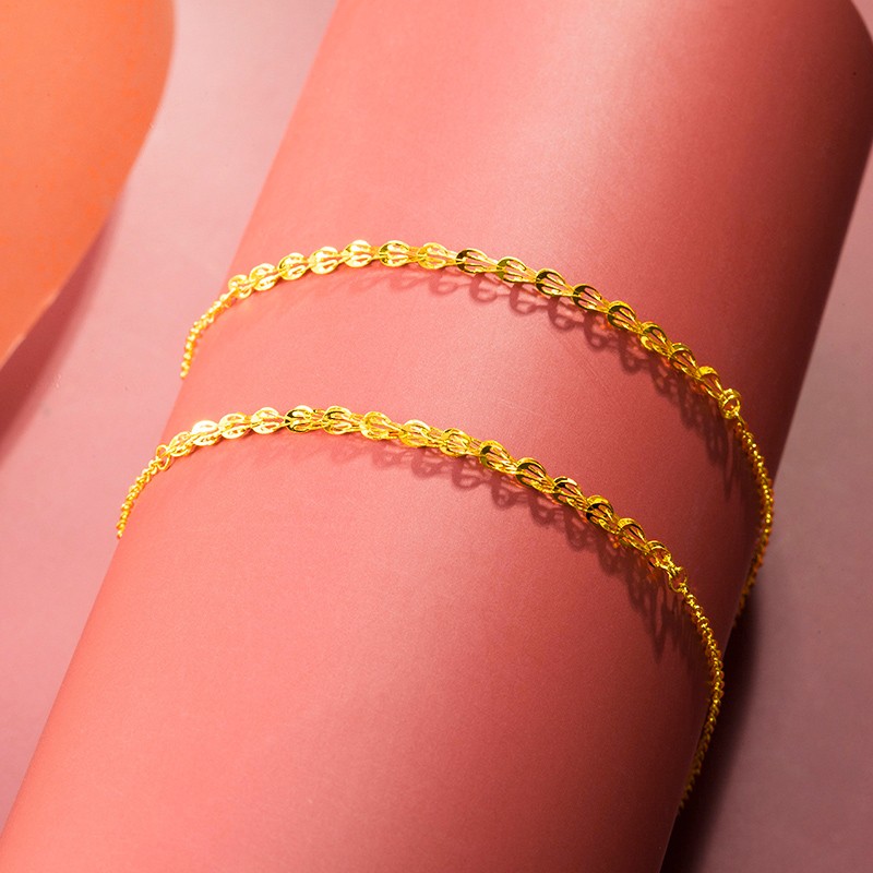 黄金手链-脚链兆亮珠宝黄金手链女款质量真的好吗,怎么样入手更具性价比！