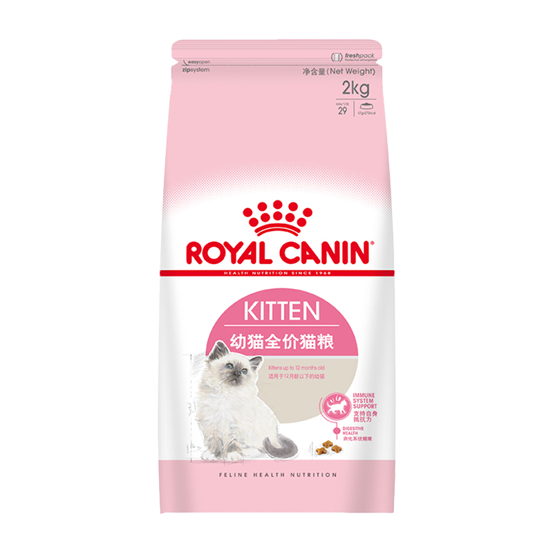 ROYAL CANIN  皇家猫粮 K36幼猫猫粮 全价粮4-12月龄支持免疫系统 呵护消化道 K36-适用于4-12月2kg