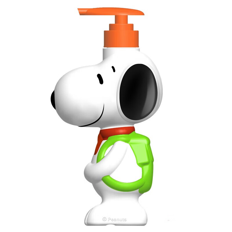 史努比(snoopy)儿童洗发水柔顺滋养洗发露水无泪配方柔顺头皮护理卡通
