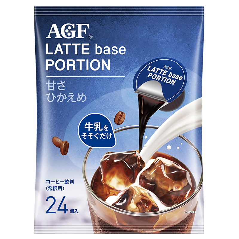 AGF Blendy/布兰迪 胶囊咖啡浓缩液 微糖 18g*24粒  日本原装进口