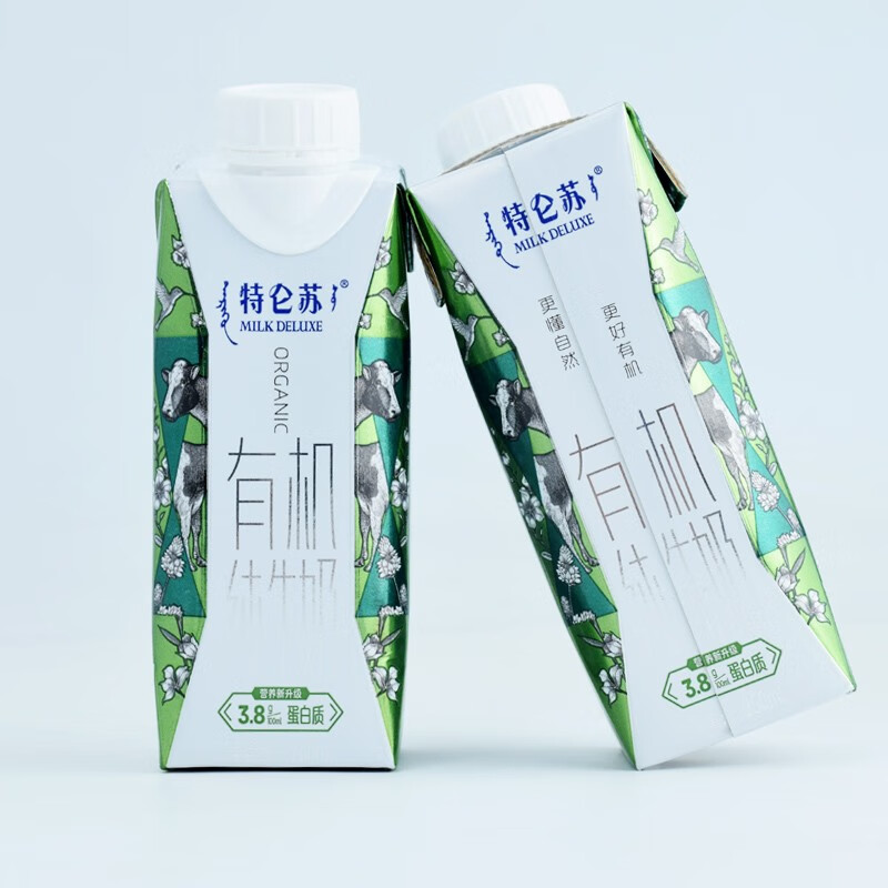 【8月生产】蒙牛特仑苏有机纯牛奶3.