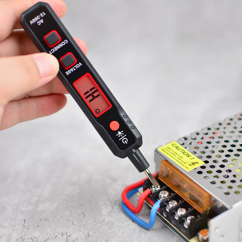 antelvesan89数显电笔多功能电压显示通断测电笔智能电工专用零火线