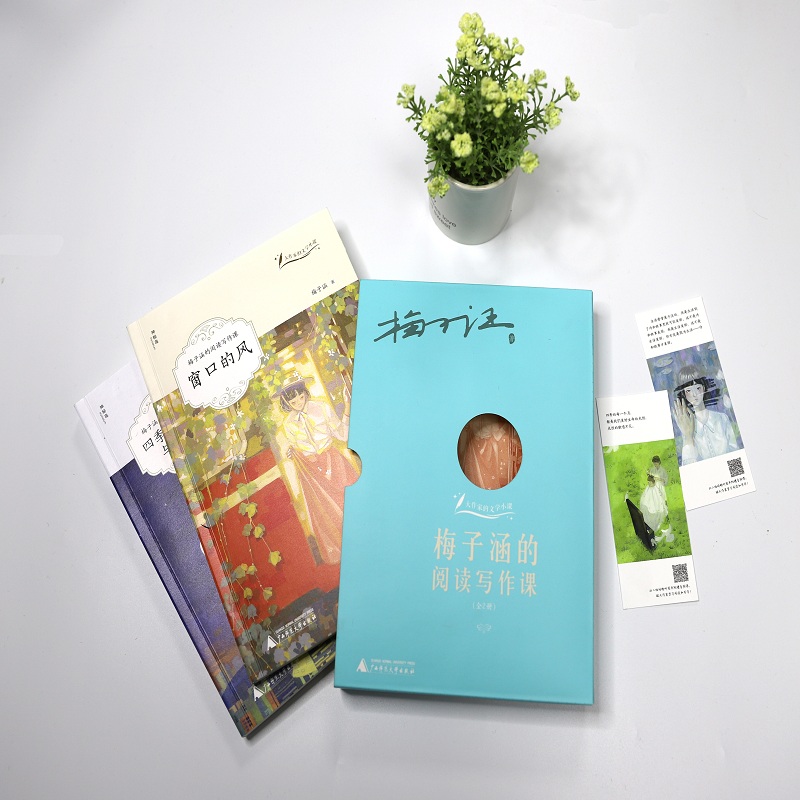大作家的文学小课：梅子涵的阅读写作课（套装全2册）（神秘岛）详情图
