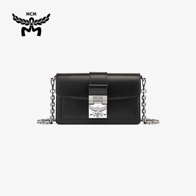 mcm奥莱 tracy 女士迷你链条信封包单肩包女包 黑色 mwrbawo03bk