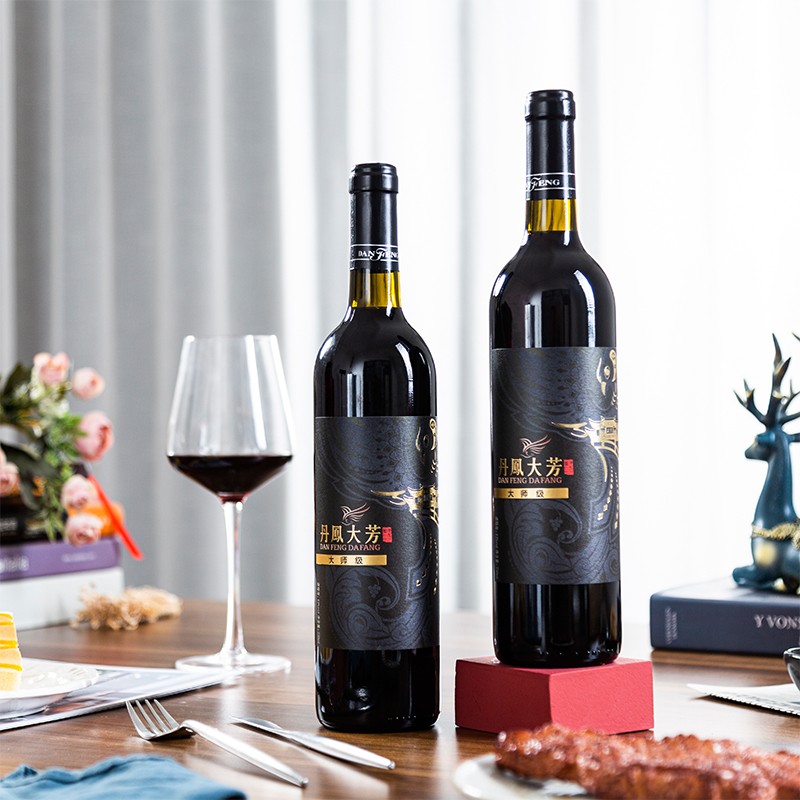 丹鳯大芳百年丹凤葡萄酒【大师级干红】赤霞珠国产红酒送礼型干红葡萄
