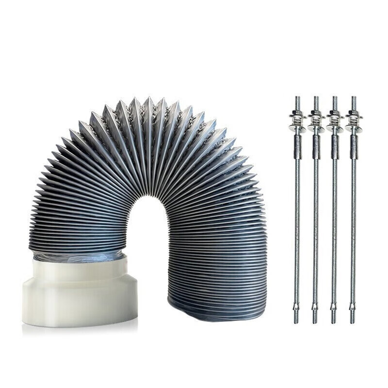 风管 铝泊软管 吊杆 吊杆配件套餐 通用安装配件椭圆管sx50131